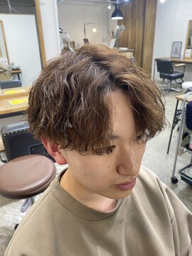 エルオム(EL.HOMME) 【RYUYA】センターパート×波巻きツイスパ