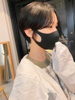 サンド 表参道(sand)&nbsp;前下がりマッシュショート大人可愛い20代30代表参道