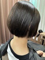 テーラヘアー 取手店(TELA HAIR) 重めスッキリショートボブTELA HAIR取手