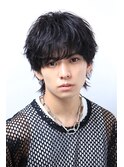 黒髮 ウルフ