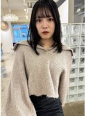 【福岡警固赤坂】30代40代/顔周りレイヤー/ブルージュカラー