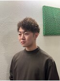 ツーブロスパイラルパーマ
