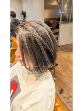 オリバ ヘアー(OLIBA HAIR) ハイライト＆ミディボブ