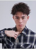 スパイキーショート/フェザーパーマ/ダウンパーマ/韓国マッシュ
