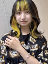 ミーム 原宿 表参道(meme)&nbsp;”インナーカラー×レイヤーカット