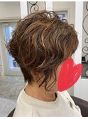 ショート×アシメ