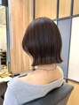 イオエ 三宮(ioe)&nbsp;オーダー数No.1切りっぱなしボブ♪[神戸/ボブ/三ノ宮/髪質改善]