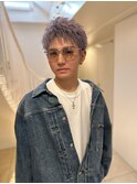 スパイキーショートパーマツイストスパイラルパーマビジネスヘア