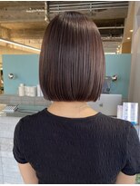 ヨーク(YOKE)&nbsp;艶ブラウン／切りっぱなしバブ