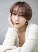 大人可愛い小顔魅せショート243