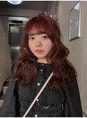 ブリーチなしダブルカラーで叶う暖色カラー