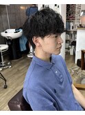 緩めシャドウパーマ