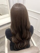 リルミー ミュエナ 大須 矢場町(Lilme myuena)&nbsp;艶々グレージュカラー♪【ブリーチなし】　ひな