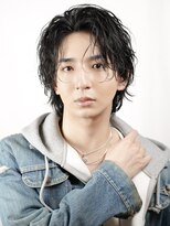 オーシャントーキョー 渋谷(OCEAN TOKYO) フェザーパーマシャドウパーマカルマパーマセンターパート