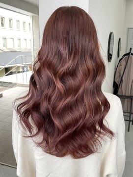 リス バイ ソヨン(Lis by SOYON) ブリーチなし/透明感カラー/ピンクカラー/ピンクブラウン/美髪