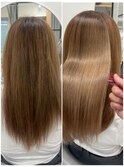 酸性ストレートでサラサラロングに[錦糸町/縮毛矯正/髪質改善]
