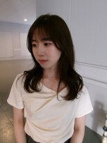 ミッシュバイアーバン(misch by urban.)&nbsp;レイヤーカット/くびれ巻き/透明感カラー