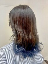 エターナルバイマティーナ(Eternal by MATINA)&nbsp;【グラデーション×ネイビーブルー】池袋美容室