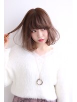レム 泉中央店(L.E.M)&nbsp;ふんわりミディアムボブ