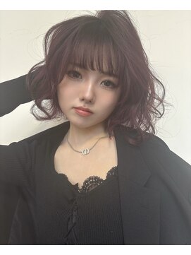 【草加/ヘアークリアー】ラベンダーショート