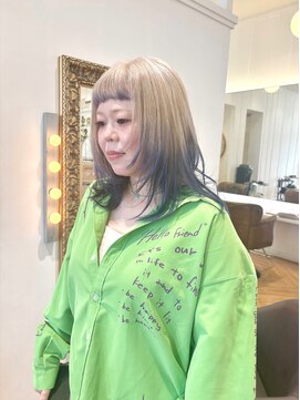 コワファースト  させぼ五番街店(COIFF1RST) design  color