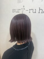 スリールヘアー 鹿児島天文館店(suri-ru hair)&nbsp;ワインレッド　スリールヘアー天文館YASU鹿児島県