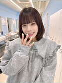 【MONA】モテボブ/ナチュラルブラウン/ラテカラー【栄駅】