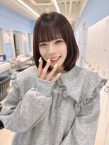 モナ 髪質改善(MONA) 【MONA】モテボブ/ナチュラルブラウン/ラテカラー【栄駅】