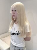 インナーカラー/トリートメント/デザインカラー/ペールピンク