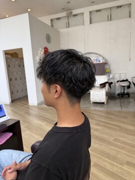 シード(SEED) 長崎 ツイストスパイラルパーマ マッシュ