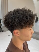 ラ ポルト ドゥ サワ(La Porte de SAWA) アクティブショート×無造作パーマ