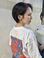 メイカ(MEIKA) ”ショートボブ×チャコールグレー”