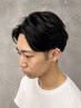 【5回目まで使える☆嶋田限定☆】メンズカット＋ニュアンスパーマ　￥10000