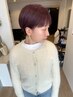 【30代からのお悩み解決！】カット＋髪質改善カラー＋クイックTR11500円