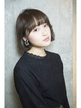 サロンドミルク 原宿(salon de MiLK) 【salon de MiLK 原宿】タンバルモリボブ×イルミナカラー