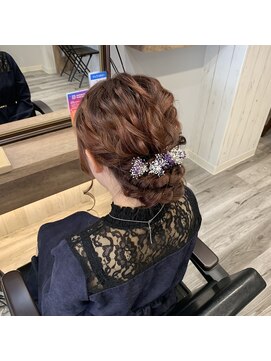 ヘアセット アリエス 新宿駅前店(aries) ルーズアップ