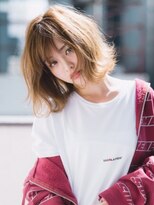 マーブルトウキョウネオリーブ(marbles tokyo neolive)&nbsp;ボブでも３Dカラーがオススメ♪ハイライトで透け感たっぷり☆