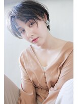 アイティー バイ アルバム 浦和店(IT by ALBUM) ニュアンスショート_ココアブラウンフリンジウェーブ_37247