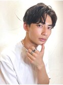韓国風ナチュラルパーマスタイル