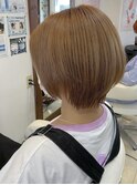 【just hair 京急久里浜】ショート/ミルクティー