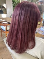 マハナ(Mahana by hair)&nbsp;20代30代40代ダブルカラーハイトーンケアブリーチベージュカラー