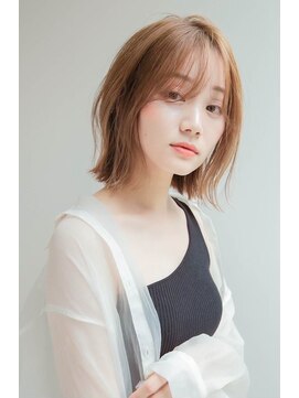 ロンド 銀座(Lond) Lond 切りっぱなしボブ ショコラベージュ