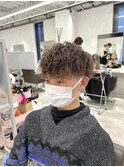 前下がりマッシュツイスパ×360度かっこいいスタイル