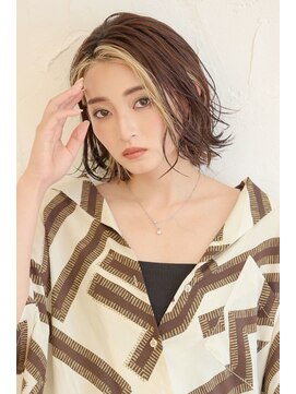 リトル ガレリア 新宿(little galleria) フェイスフレーミング耳掛け外ハネボブ