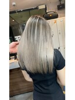 ラフ(LAFF)&nbsp;#黒髪#ボブルフ#ネビージュ#小顔#ワンレン