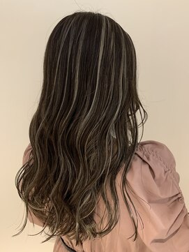 シェーン 仙台駅広瀬通店(schon) グレージュハイライト