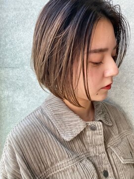 グルグル 札幌大通(GULGUL) チョコレート/大人ガーリー/顔まわりレイヤー[札幌大通駅]