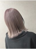 ハイトーンカラー/ツヤ髪スタイル/フェイスフレーミング