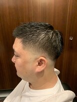 ヒロギンザ 恵比寿店(HIRO GINZA)&nbsp;ツーブロックビジネスショートフェードスパイラルツイストパーマ