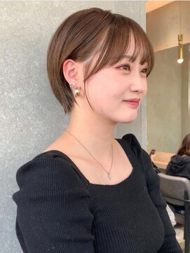 ロンド 表参道店(Lond) ◇マッシュショート 顔周りカット 丸みショート 表参道